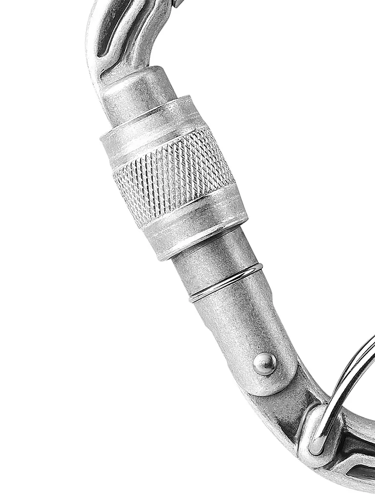 EDELRID | Moschettone HMS Bulletproof Screw FG Eco | Argento