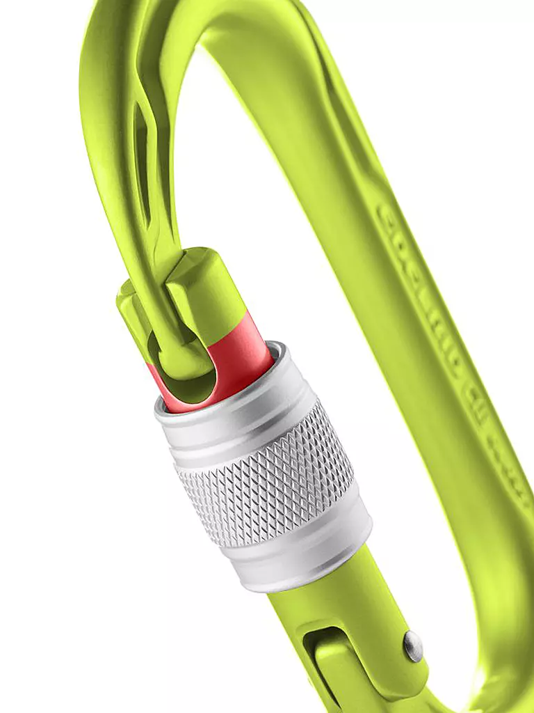 EDELRID | Moschettone Oval Power 2500 Screw | Verde