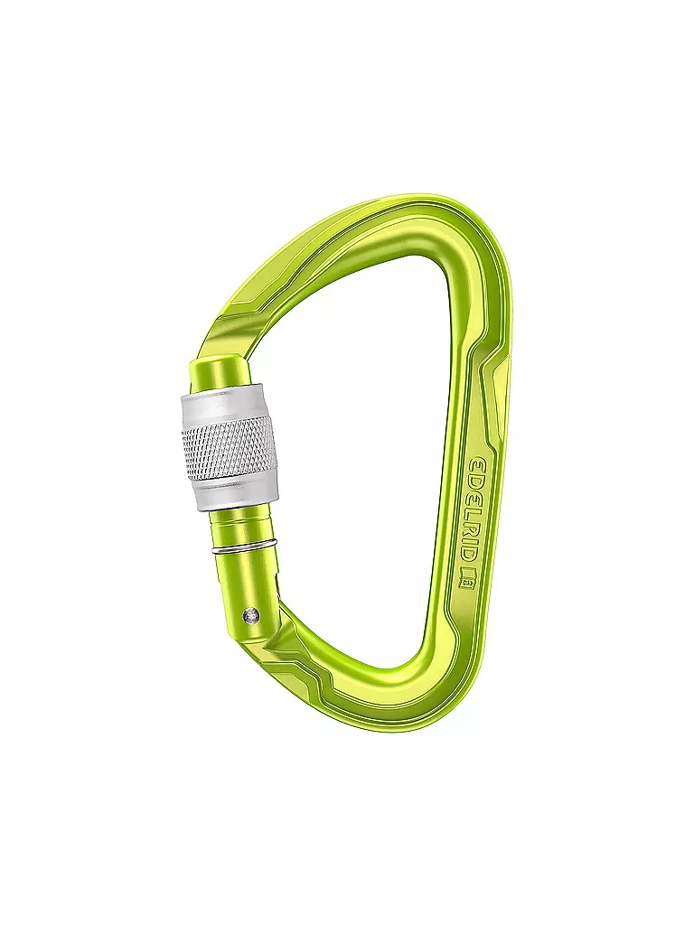 EDELRID | Moschettone Pure Screw | Verde