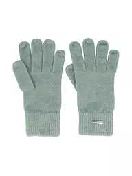 EISGLUT | Damen Strickhandschuhe Undinel | Verde chiaro