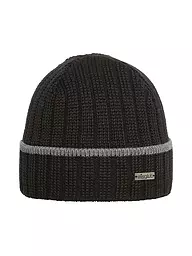 EISGLUT | Herren Mütze Fisher Merino XL | Nero