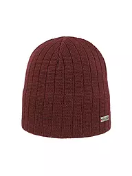 EISGLUT | Herren Mütze Tex Merino | Rosso scuro