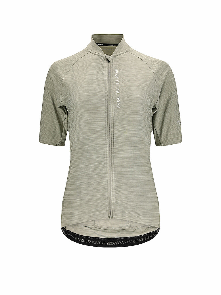 Maglia da ciclismo da donna Logan Melange beige 44