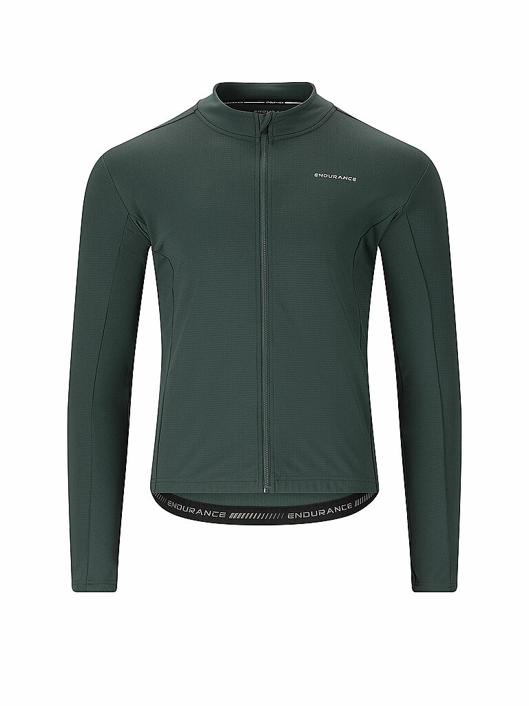 Maglia da ciclismo invernale da uomo Megah verde scuro M