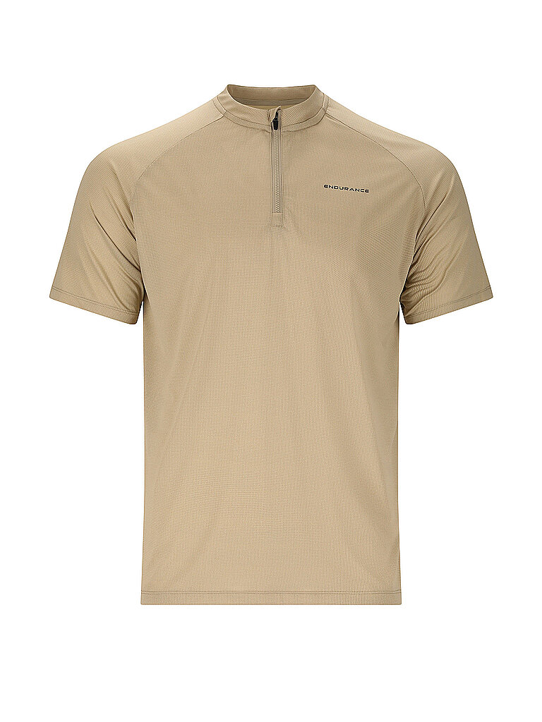 Maglia da ciclismo da uomo Crow beige L