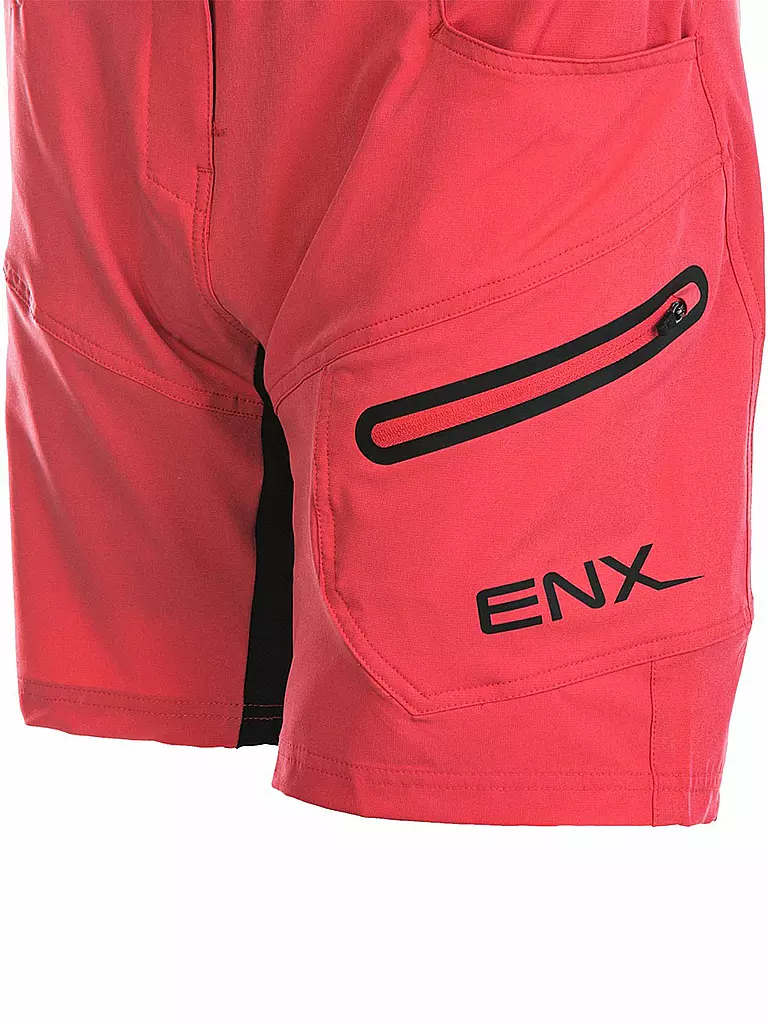 ENDURANCE | Damen 2in1 Radshort Jamilla | Fucsia