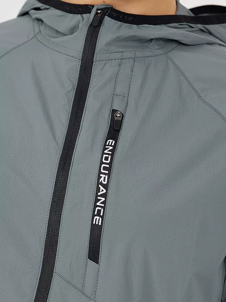 ENDURANCE | Damen Windjacke Dorit Hoodie | Grigio