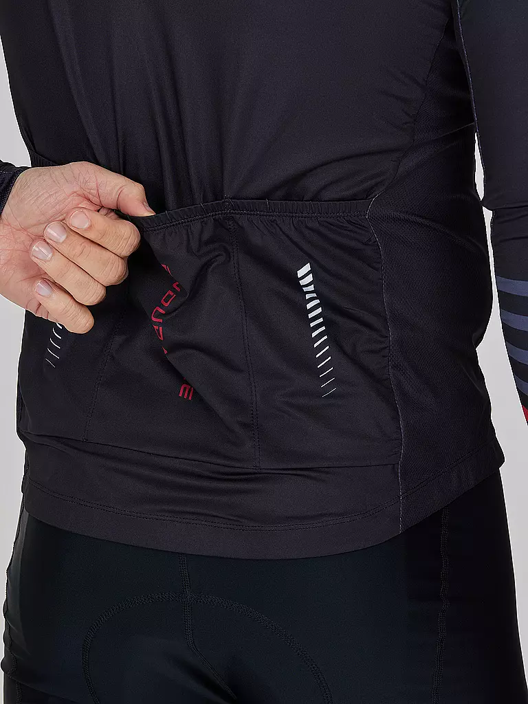 ENDURANCE | Herren Radtrikot Donald FZ | Nero