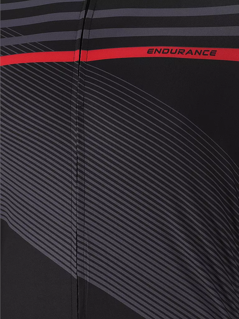 ENDURANCE | Herren Radtrikot Donald FZ | Nero