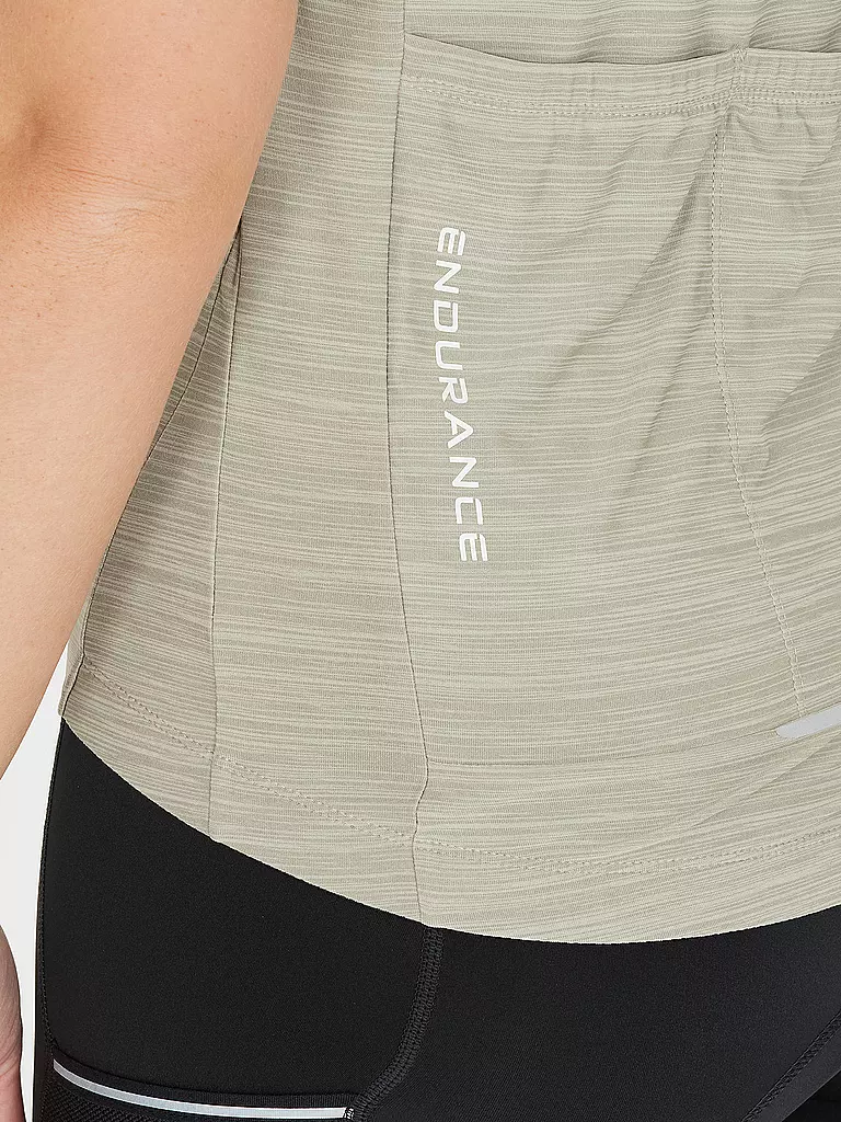 ENDURANCE | Maglia da ciclismo da donna Logan Melange | Menta