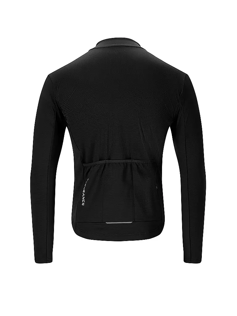 ENDURANCE | Maglia da ciclismo invernale da uomo Megah | Nero
