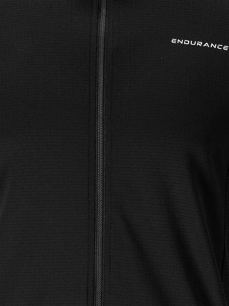 ENDURANCE | Maglia da ciclismo invernale da uomo Megah | Nero