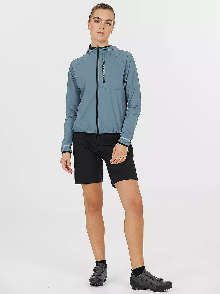 ENDURANCE | Pantaloncini da ciclismo da donna Balhia 2in1 | Nero