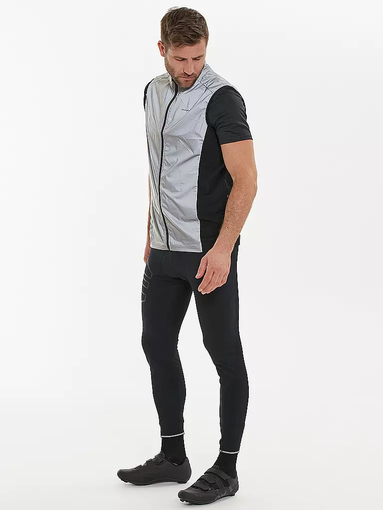 ENDURANCE | Pantaloncini da ciclismo da uomo Gorsk Winter Windblock | Nero