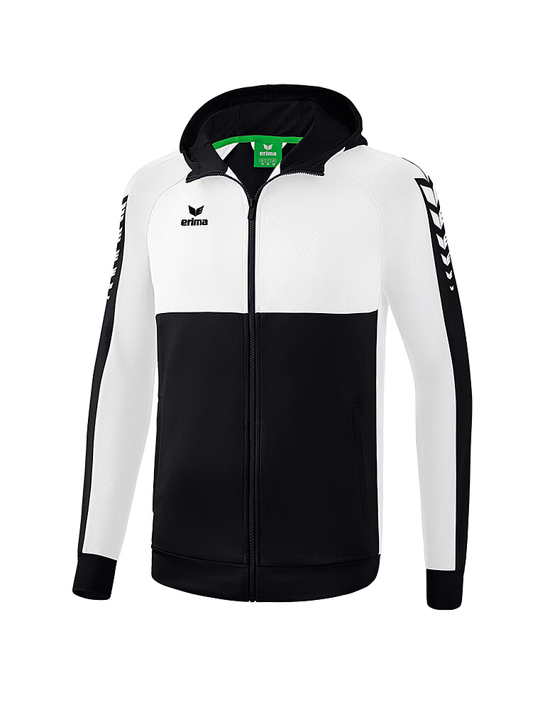 Giacca da allenamento da uomo Six Wings con cappuccio nero L