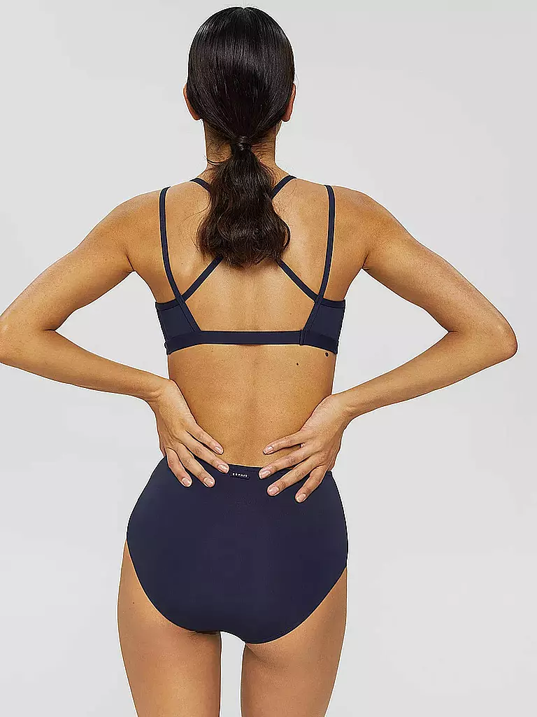 ESPRIT | Damen Badehose Highwaist-Slip | Blu