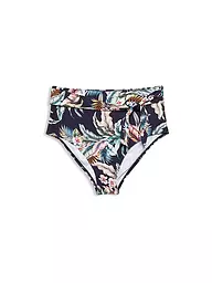 ESPRIT | Damen Bikinihose mit Tropical Print High Waist | Blu