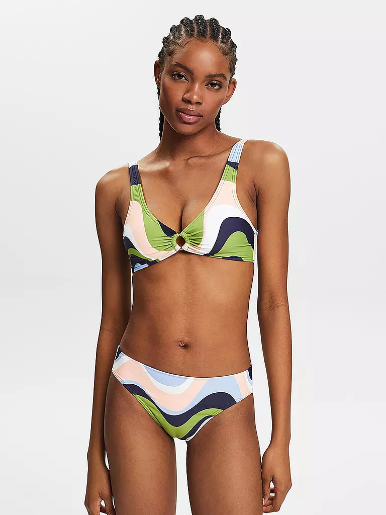 ESPRIT | Damen Bikinihose Wave Beach | Multicolore