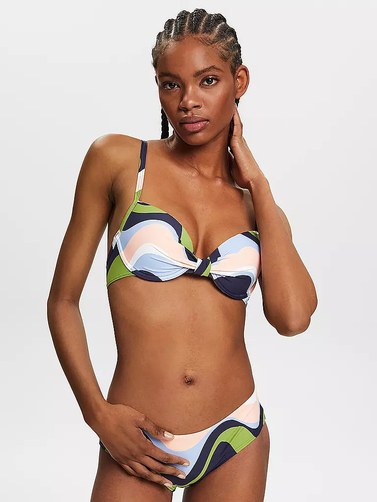 ESPRIT | Damen Bikinioberteil Wave Beach | Multicolore