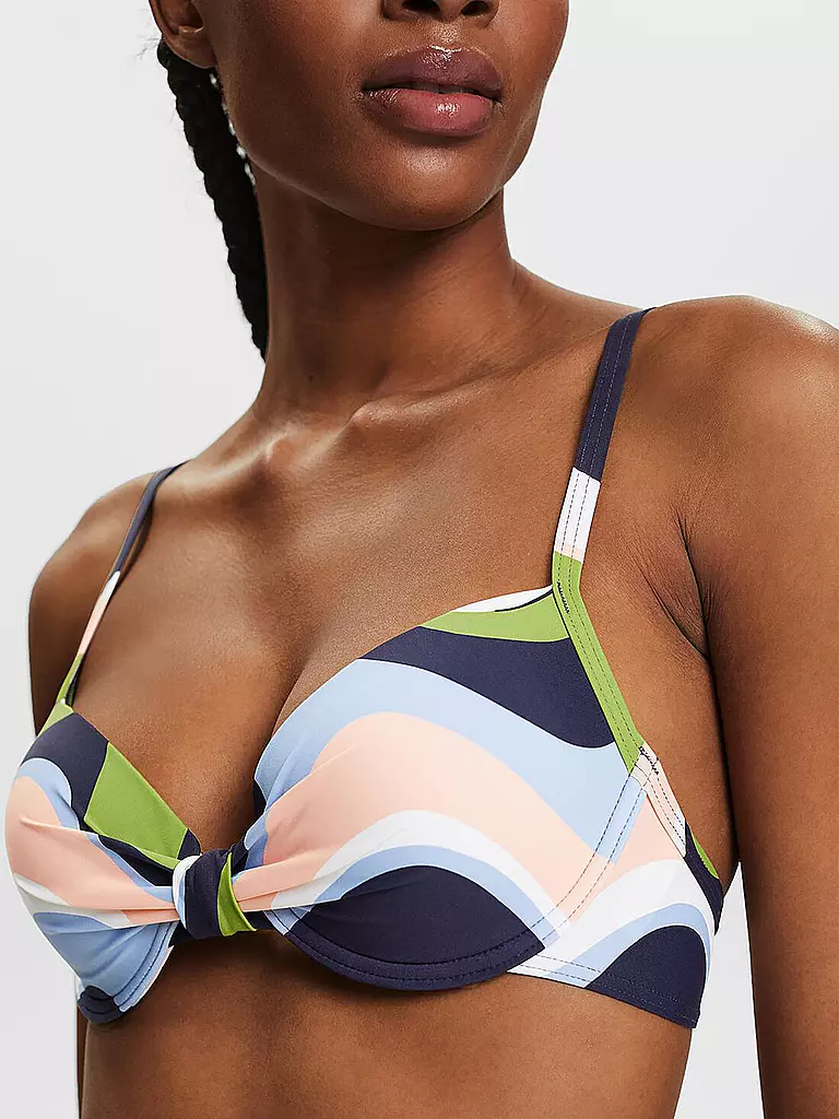 ESPRIT | Damen Bikinioberteil Wave Beach | Multicolore