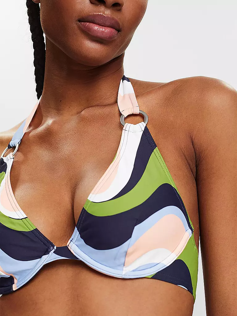 ESPRIT | Damen Bikinioberteil Wave Beach | Multicolore