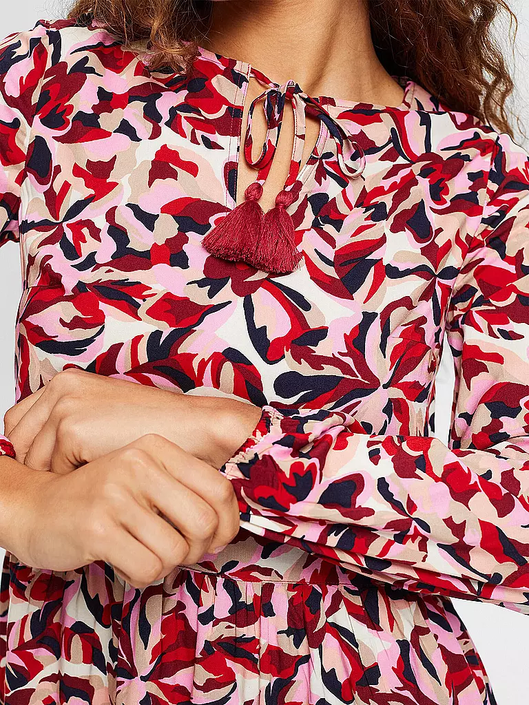 ESPRIT | Damen Strandkleid Tunika  | Rosso scuro