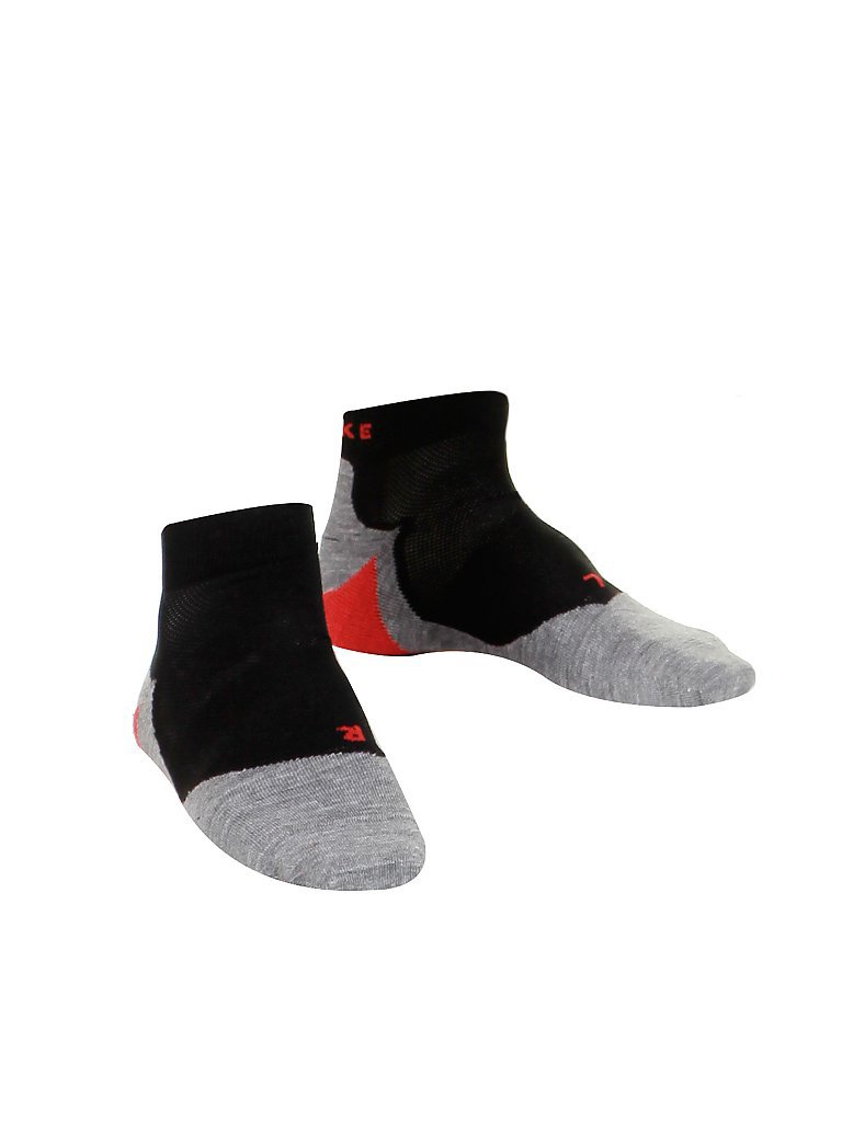 Calze da running da uomo RU 5 corte Lightweight nero 46-48