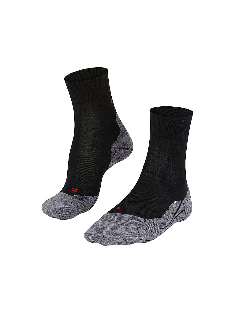 Calze da running da donna RU 4 Wool nero 39/40