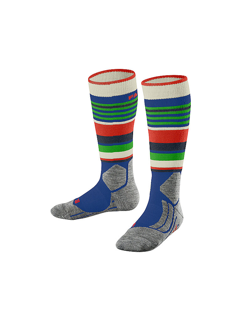Calze da sci per bambini SK2 Intermediate Stripes multicolore 31-34