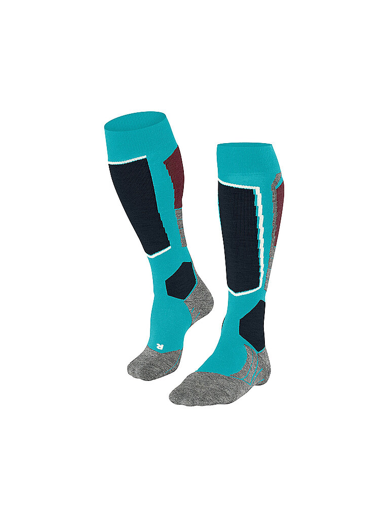 Calze da sci da donna SK 2 turchese 37/38