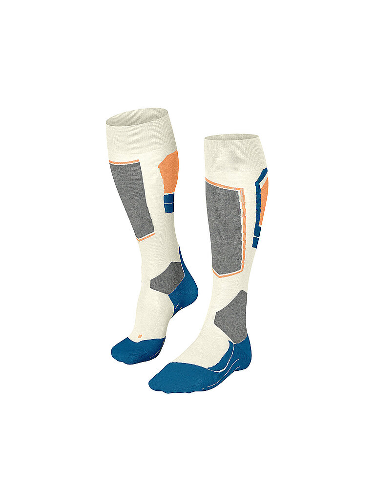 Calze da sci da donna SK4 bianco 39/40