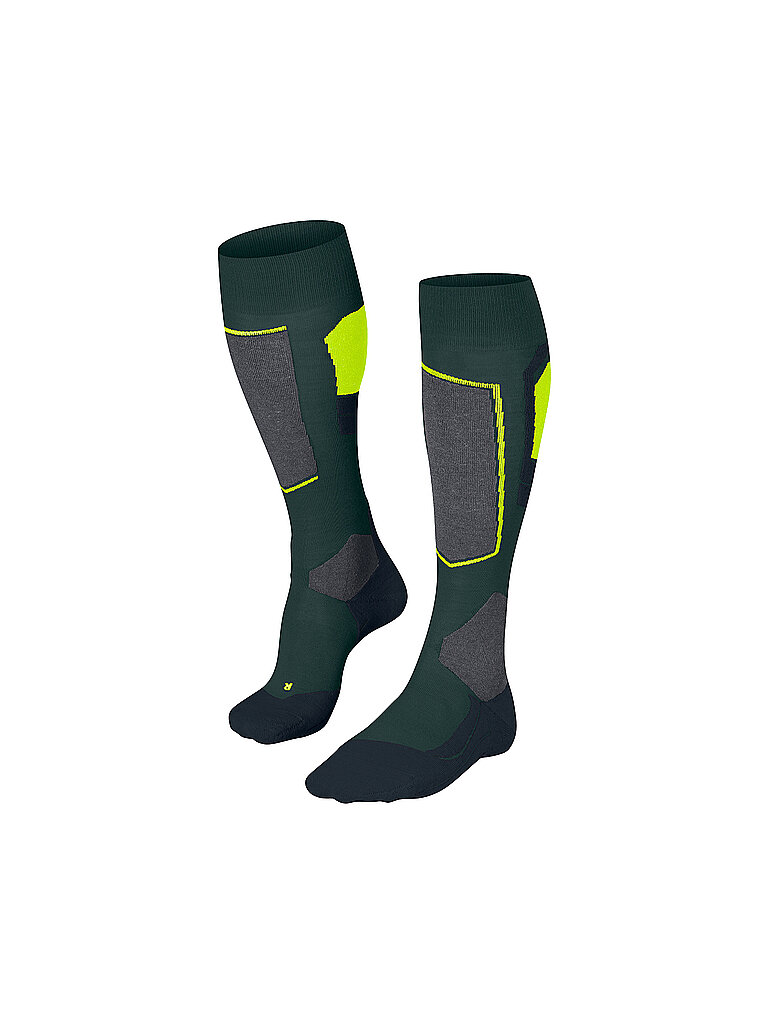 Calze da sci da uomo SK 4 verde scuro 39-41