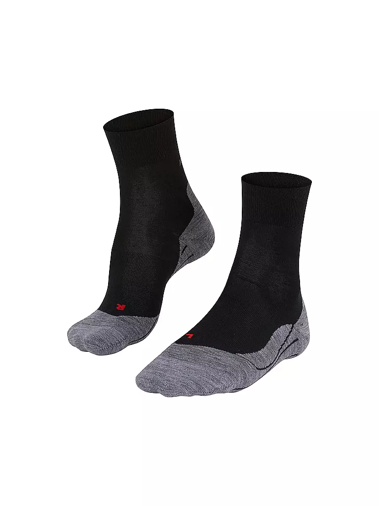 FALKE | Calze da running da donna RU 4 Wool | Nero