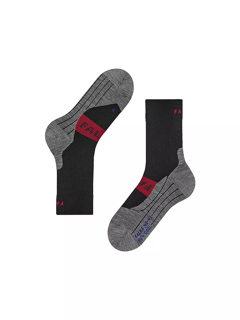 FALKE | Calze da running da uomo RU4 Endurance Cool | Nero