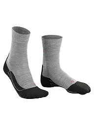 FALKE | Calze da trekking da donna TK5 grigio chiaro | Grigio