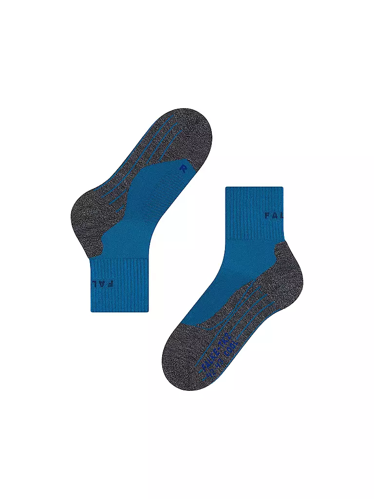 FALKE | Calze da trekking da uomo TK2 Short Cool | Blu