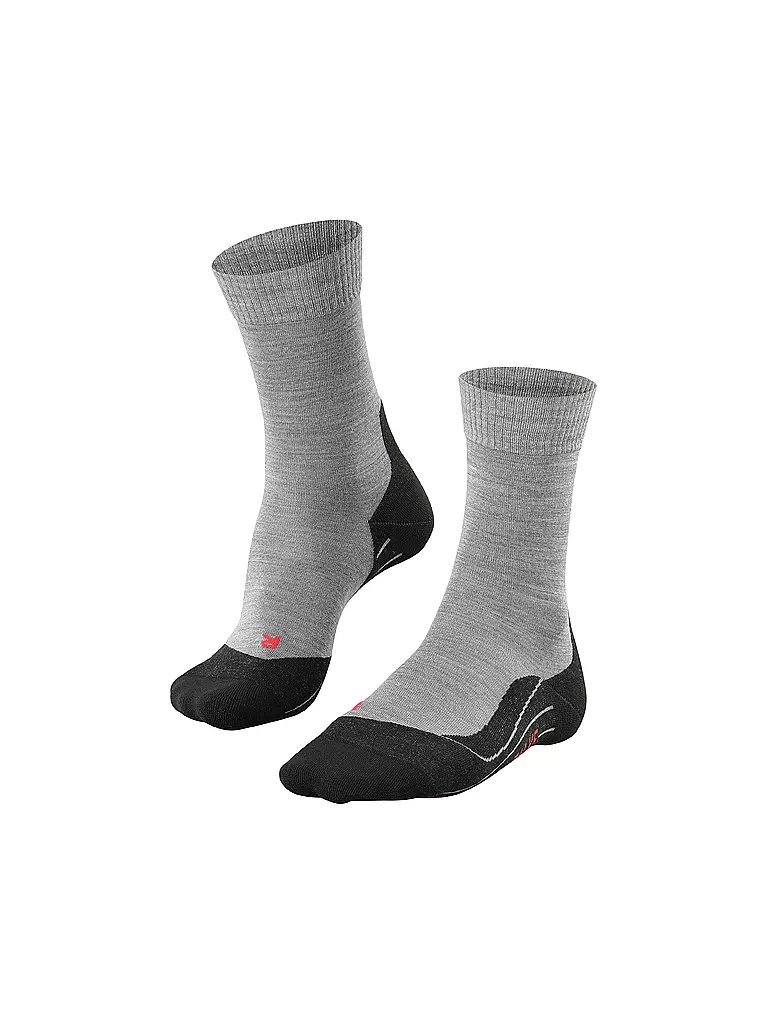 FALKE | Calze da trekking da uomo TK5 grigio chiaro | Grigio