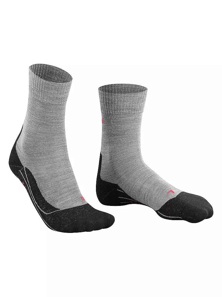 FALKE | Calze da trekking da uomo TK5 grigio chiaro |