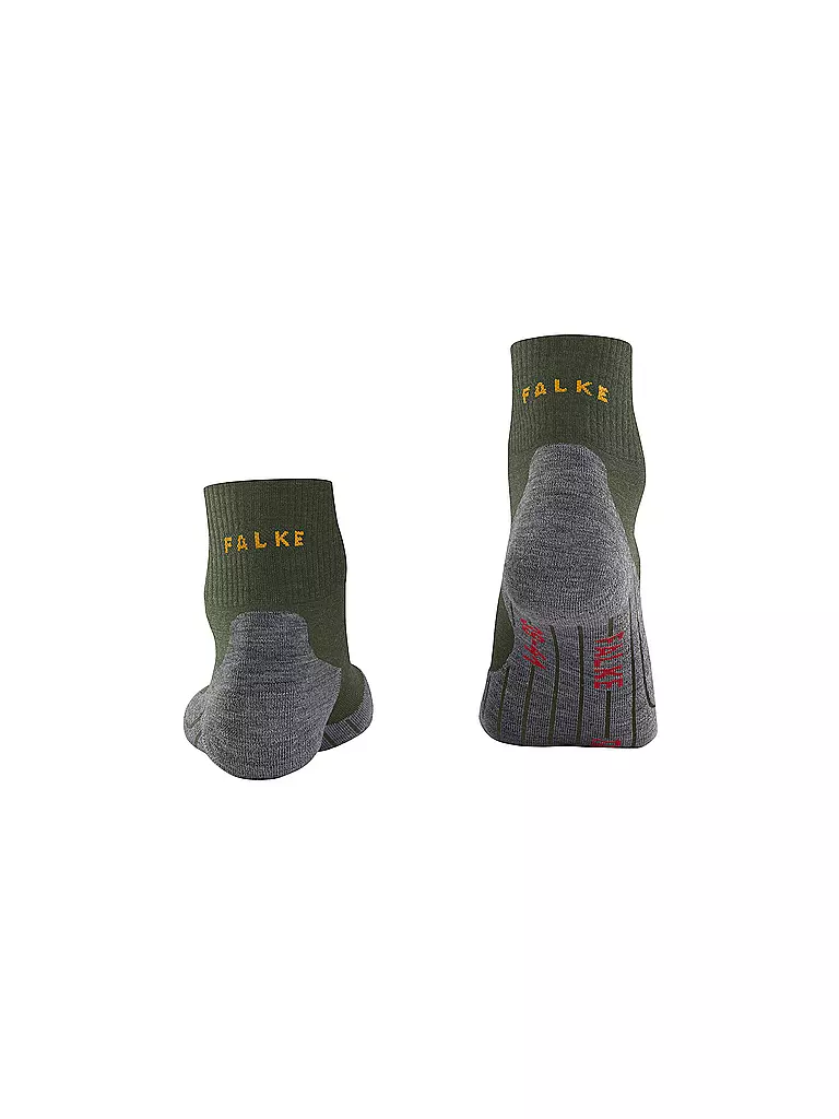 FALKE | Herren Outdoorsocken TK 5 Short | Verde scuro