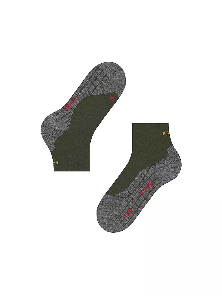 FALKE | Herren Outdoorsocken TK 5 Short | Verde scuro