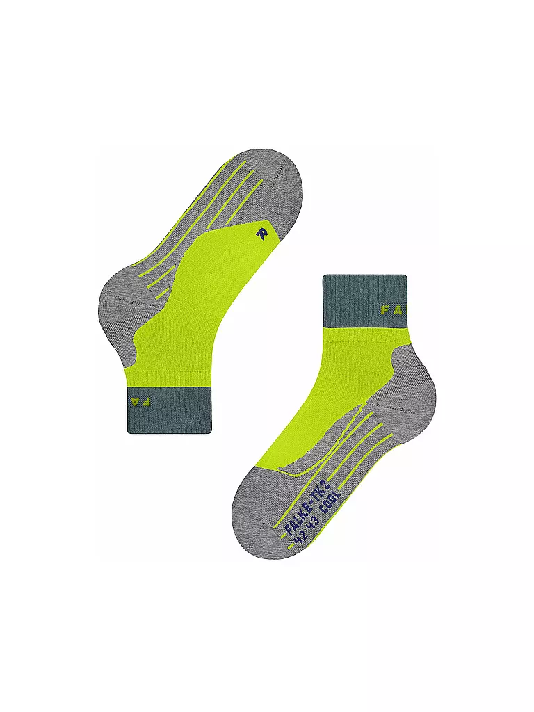 FALKE | Herren Wandersocken TK2 Short Cool | Verde