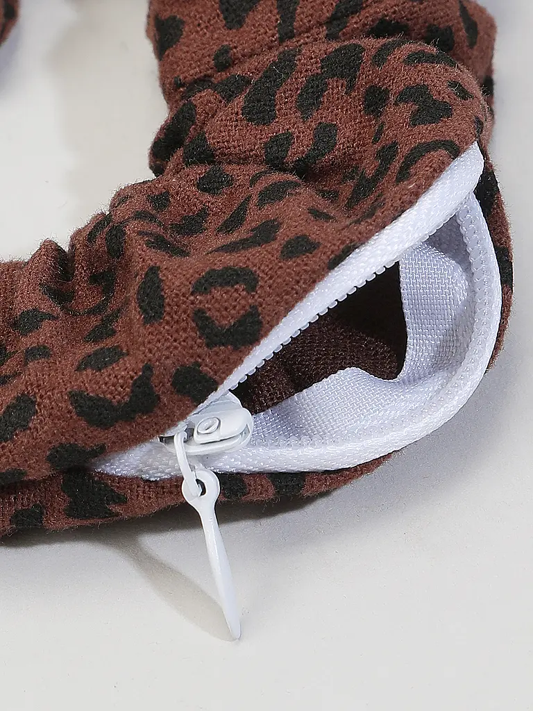 FIGLIA | Fascia per capelli scrunchie da donna | Marrone