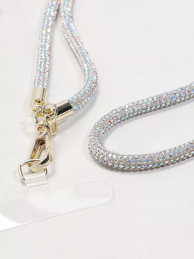 FIGLIA | Handykette Sparkling Beige | Beige