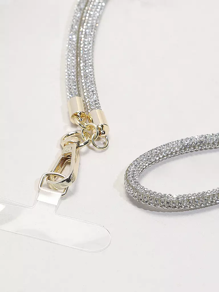 FIGLIA | Handykette Sparkling Silver | Argento