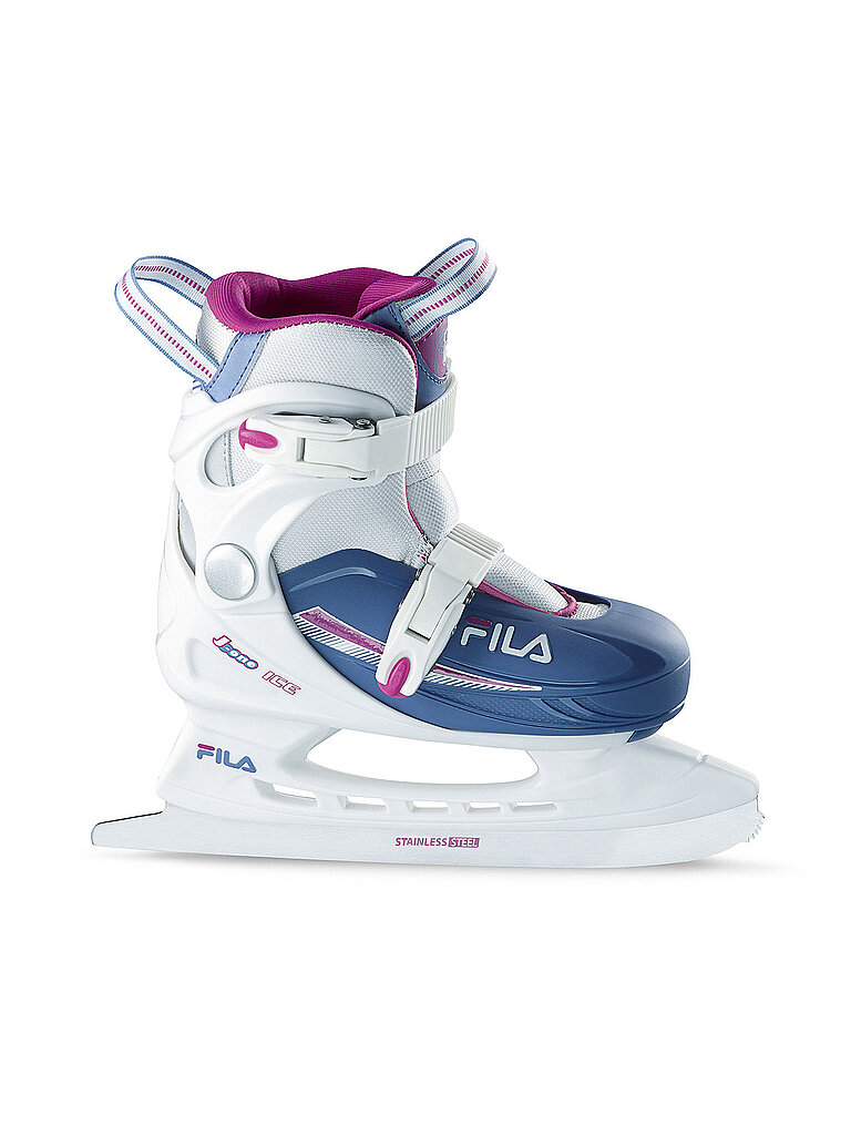 Pattini da ghiaccio da ragazza J-ONE ICE HR bianco 26-30