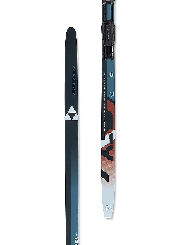 FISCHER | Set sci di fondo skating Aeroguide Skate 65 con attacchi Control Skate BDG. | Nero