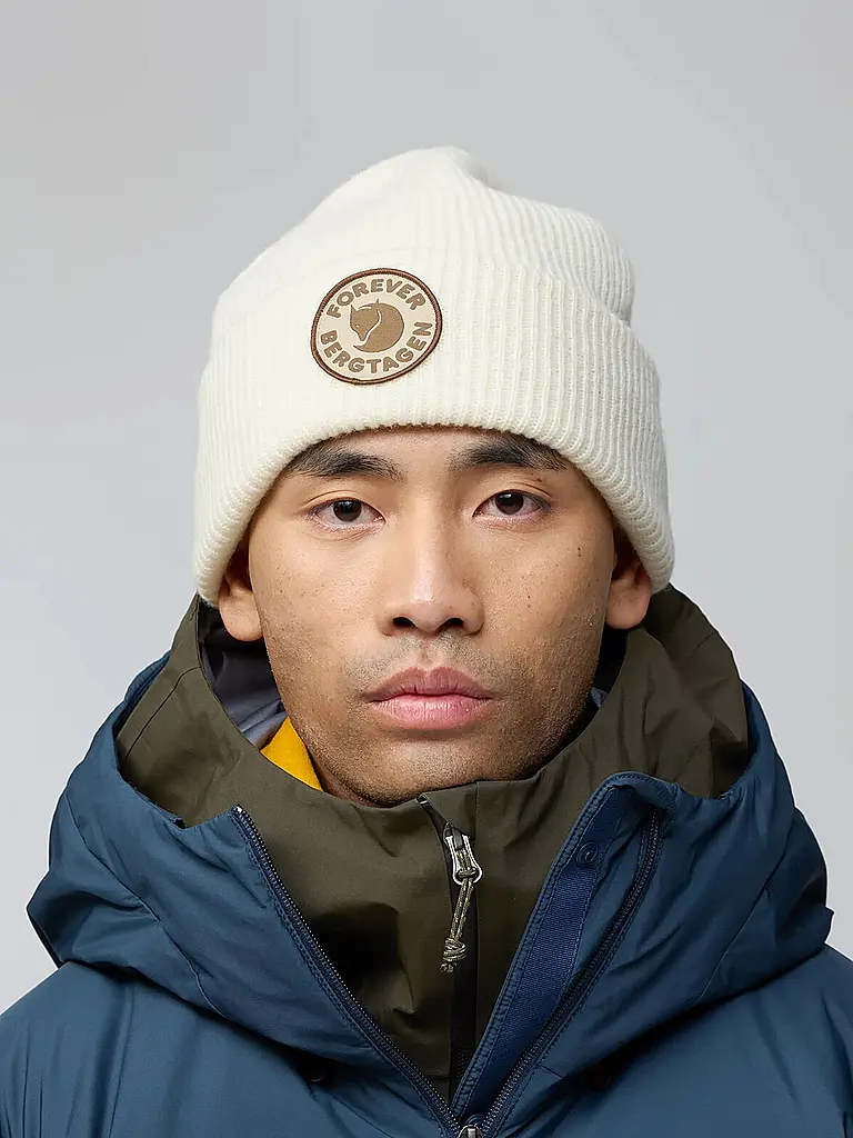 FJÄLLRÄVEN | Berretto Bergtagen Forever Wool | Crema