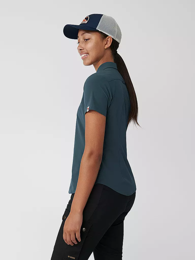 FJÄLLRÄVEN | Blusa da donna High Coast Light | Blu scuro