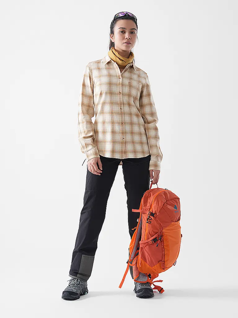 FJÄLLRÄVEN | Blusa da donna Oevik in flanella | Beige