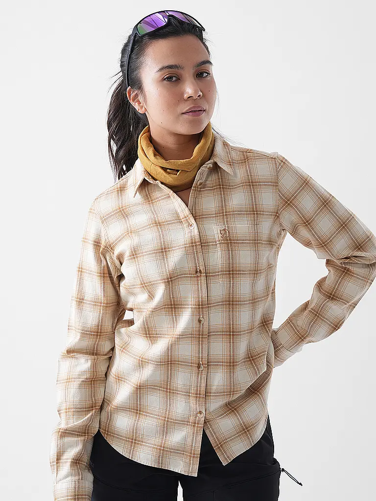 FJÄLLRÄVEN | Blusa da donna Oevik in flanella |